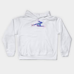 Gymnastics girl Kids Hoodie